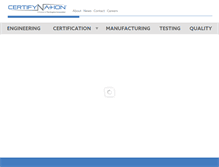 Tablet Screenshot of certifynation.com